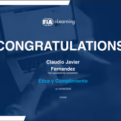 Etica y Cumplimiento FIA university e learning
