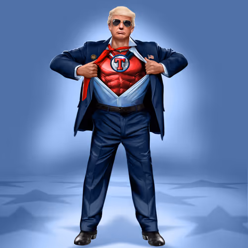 Trump Digital Trading Cards logo