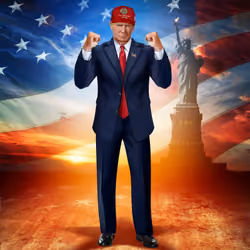 Trump Digital Trading Card #8001