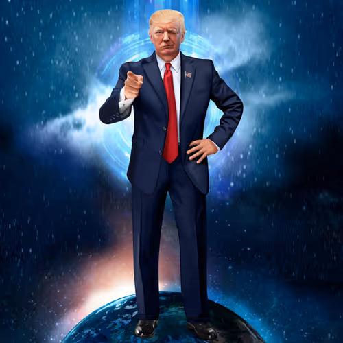 Trump Digital Trading Card #8157