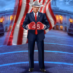 Trump Digital Trading Card #9328