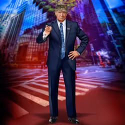 Trump Digital Trading Card #36532