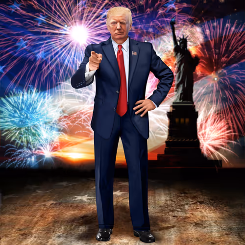 Trump Digital Trading Cards