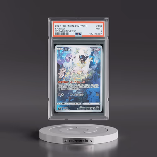 2022 Pokémon Sword & Shield Vstar Universe #183 Mew - Full Art (PSA 9 MINT)