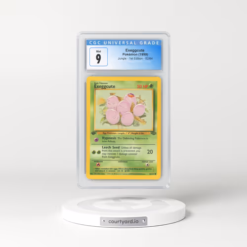 1999 Jungle #52 Exeggcute - 1st Edition (CGC 9 MINT)