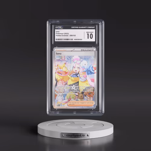 2023 Paldea Evolved - PAL EN #269/193 Iono - Special Illustration Rare (Holo) (CGC 10 GEM MINT)