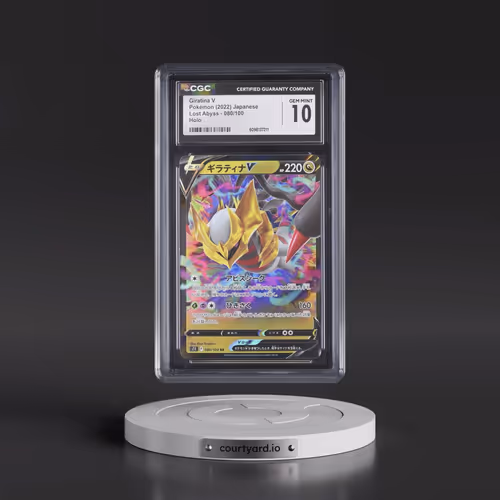 2022 Lost Abyss #080/100 Giratina V - Holo (CGC 10 GEM MINT)
