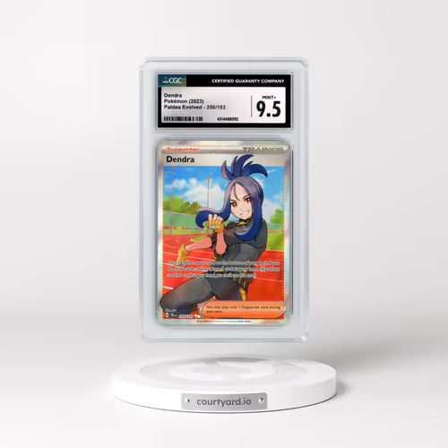 2023 Pokémon Pal EN-Paldea Evolved #250 Dendra - Ultra Rare (CGC 9.5 MINT+)