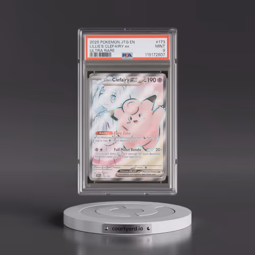 2025 Pokémon Jtg EN-Journey Together #173 Lillie's Clefairy EX - Holo Ultra Rare (PSA 9 MINT)