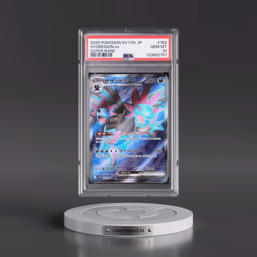 2025 Pokémon Sv11w-White Flare #163 Hydreigon EX - Holo Super Rare (PSA 10 GEM MINT)