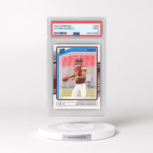 2024 Panini Donruss #389 Jayden Daniels (PSA 9 MINT)