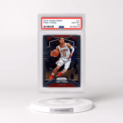 2019 Panini Prizm #31 Trae Young (PSA 10 GEM MINT)