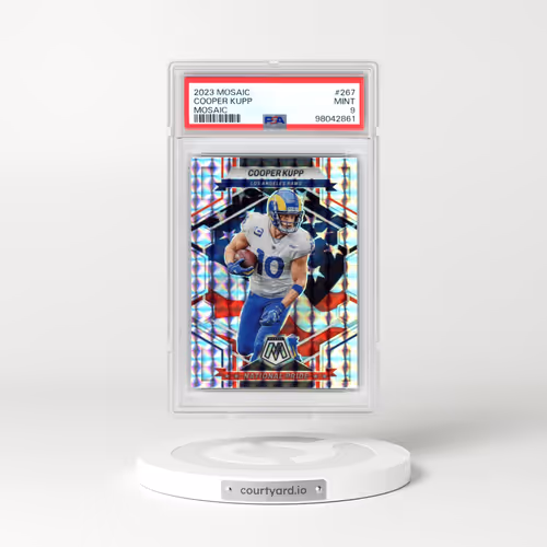 2023 Panini Mosaic #267 Cooper Kupp - Mosaic (PSA 9 MINT)