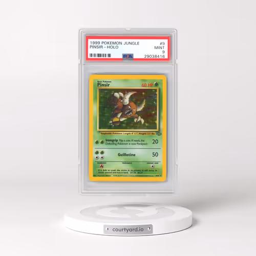 1999 Pokémon Jungle #9 Pinsir - Holo (PSA 9 MINT)