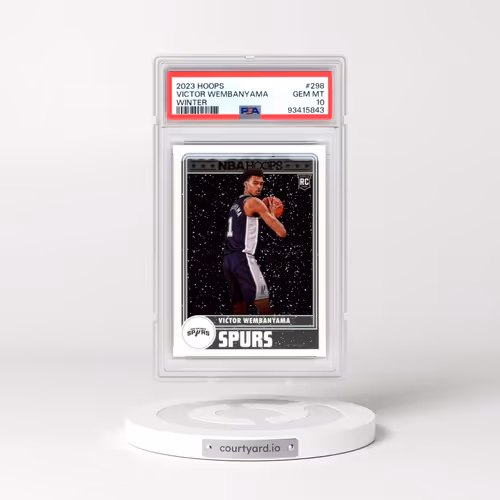 2023 Panini NBA Hoops #298 Victor Wembanyama - Winter (PSA 10 GEM MINT)