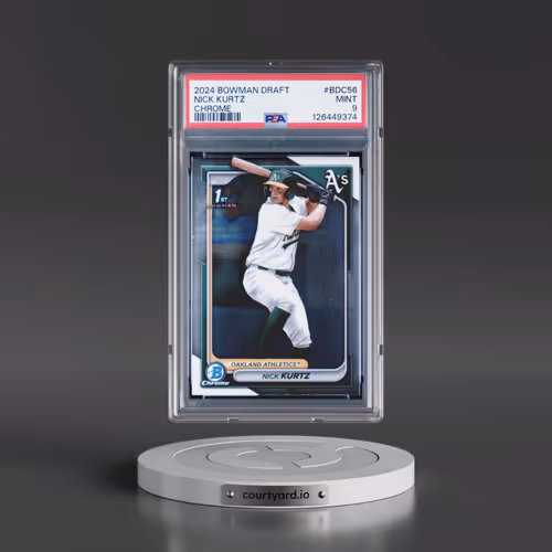 2024 Bowman Draft #BDC56 Nick Kurtz - Chrome (PSA 9 MINT)