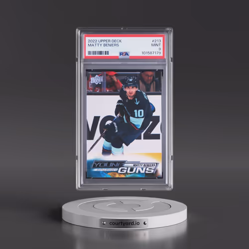 2022 Upper Deck #213 Matty Beniers (PSA 9 MINT)