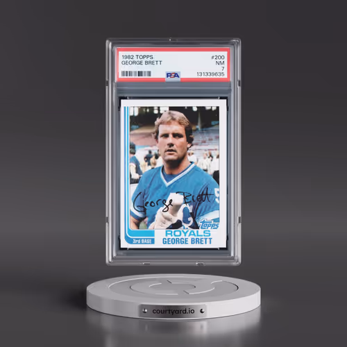 1982 Topps #200 George Brett (PSA 7 NM)
