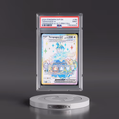 2024 Pokémon Svp EN-SV Black Star Promo #165 Terapagos EX - Holo Terapagos EX Ultra-Premium Collecti