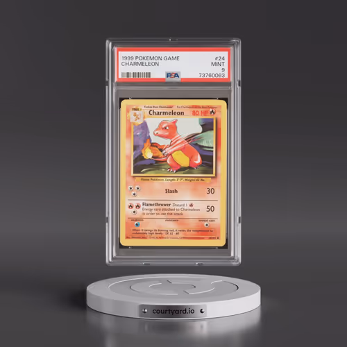 1999 Pokémon Game #24 Charmeleon (PSA 9 MINT)