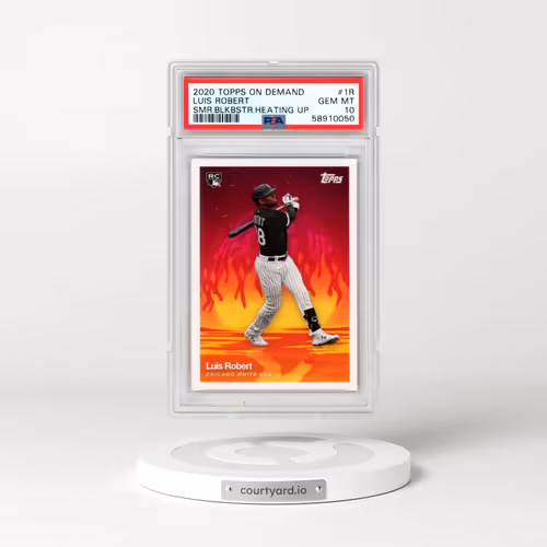 2020 Topps on Demand Summer Blockbuster Heating Up #1R Luis Robert (PSA 10 GEM MINT)