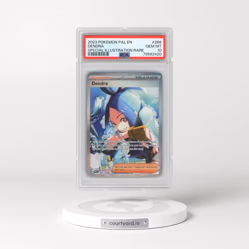 2023 Pokémon Pal EN-Paldea Evolved #266 Dendra - Special Illustration Rare (PSA 10 GEM MINT)