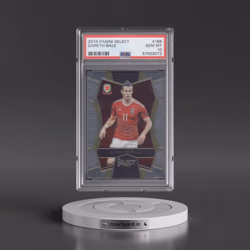 2016 Panini Select #166 Gareth Bale (PSA 10 GEM MINT)