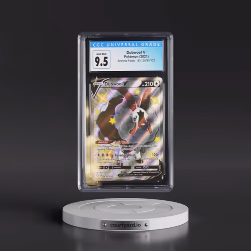 2021 Shining Fates #SV120/SV122 Dubwool V - Shiny Vault Holo (CGC 10 GEM MINT)