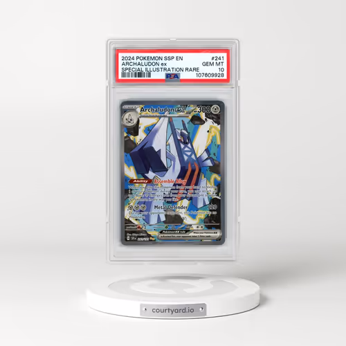2024 Pokémon Ssp EN-Surging Sparks #241 Archaludon EX - Holo Special Illustration Rare (PSA 10 GEM MINT)