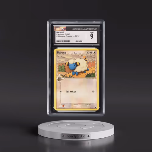 2006 EX Dragon Frontiers #54/101 Mareep δ (CGC 9 MINT)