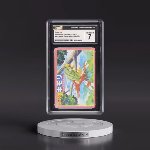 2002 Advanced Generation (Pink Border) #001 Treecko (CGC 7 NM)