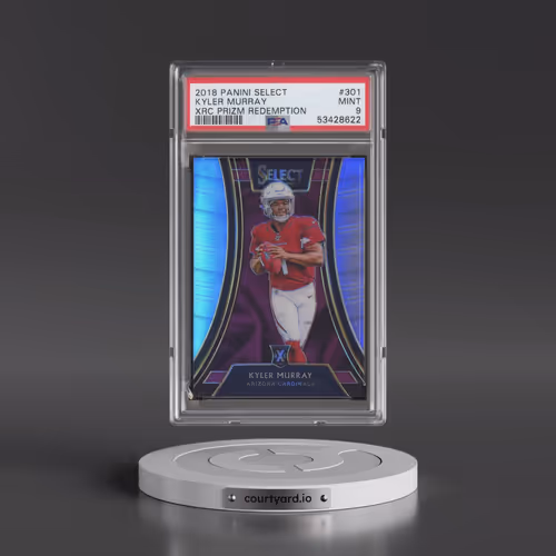 2018 Panini Select Xrc Prizm Redemption #301 Kyler Murray (PSA 9 MINT)