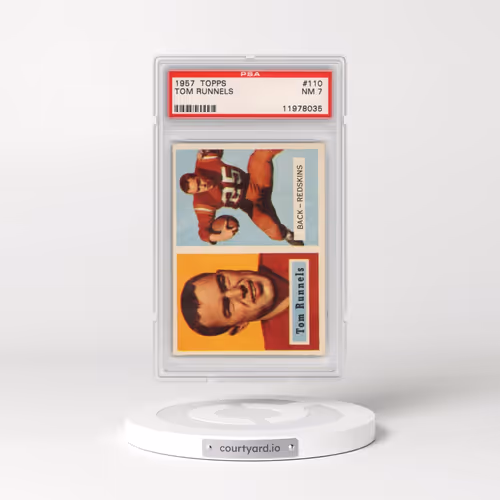 1957 Topps #110 Tom Runnels (PSA 7 NM)