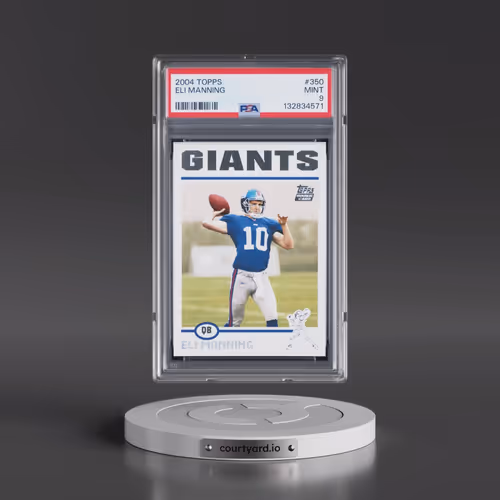 2004 Topps #350 Eli Manning (PSA 9 MINT)