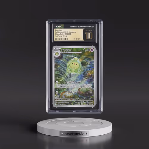 2025 Black Bolt - sv11B #124/086 Duosion - Art Rare Holo (CGC 10 PRISTINE)