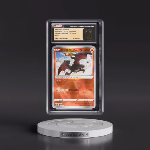2022 VSTAR Universe #015/172 Radiant Charizard - Holo (CGC 10 PRISTINE)