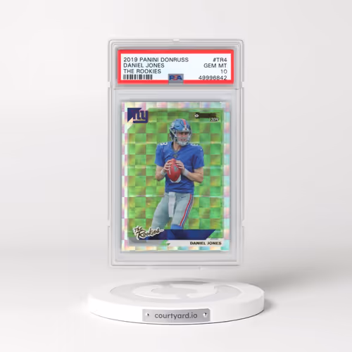 2019 Panini Donruss the Rookies #TR4 Daniel Jones (PSA 10 GEM MINT)