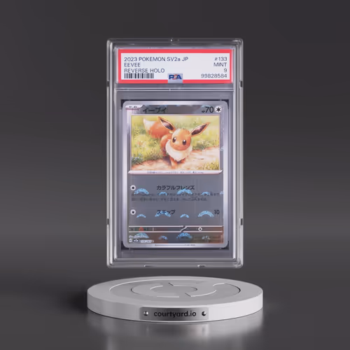 2023 Pokémon Sv2a-Pokemon 151 #133 Eevee - Reverse Holo (PSA 9 MINT)
