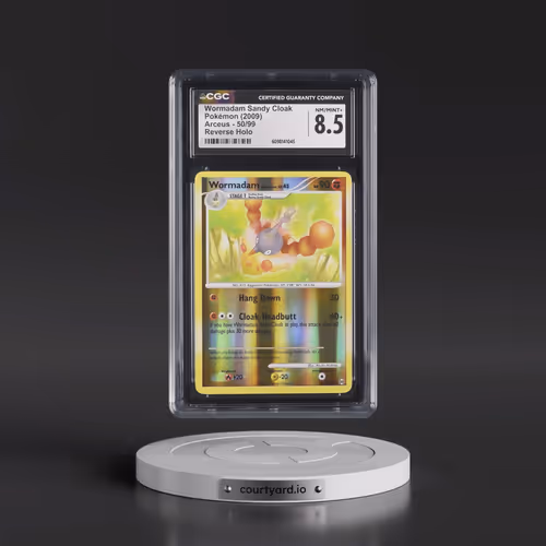 2009 Arceus #50/99 Wormadam Sandy Cloak - Reverse Holo (CGC 8.5 NM-MT+)