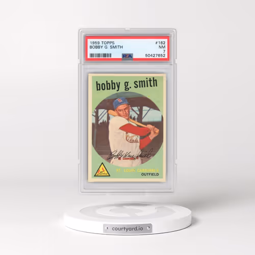 1959 Topps #162 Bobby G. Smith (PSA 7 NM)