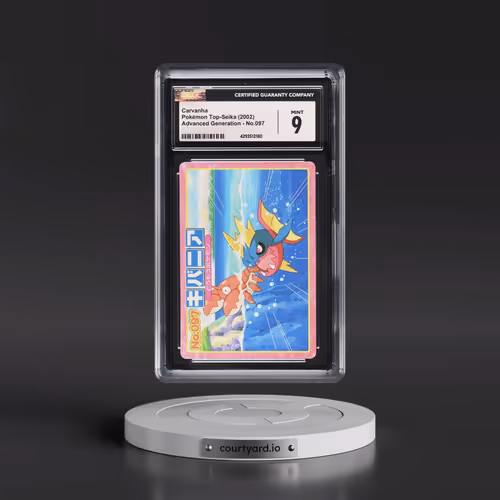 2002 Advanced Generation (Pink Border) #097 Carvanha (CGC 9 MINT)
