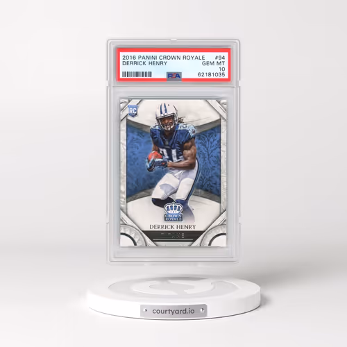 2016 Panini Crown Royale #94 Derrick Henry (PSA 10 GEM MINT)