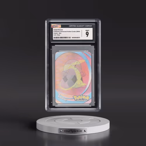 2004 Pokémon Advanced Action Cards (2004 Panini) - English #34 Gulpin/Swalot - U.K. Print (Cards Inc