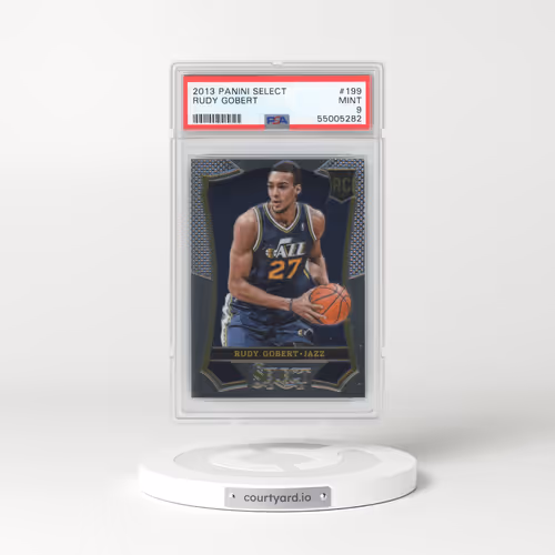 2013 Panini Select #199 Rudy Gobert (PSA 9 MINT)