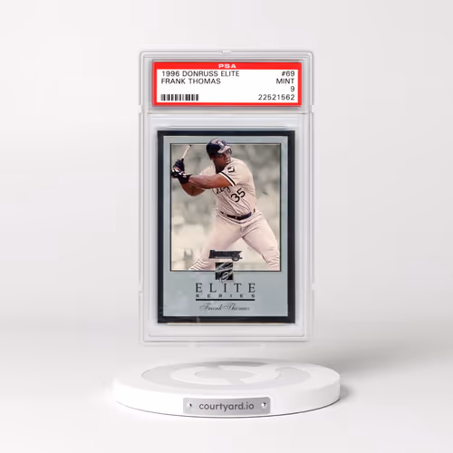 1996 Donruss Elite #69 Frank Thomas (PSA 9 MINT)