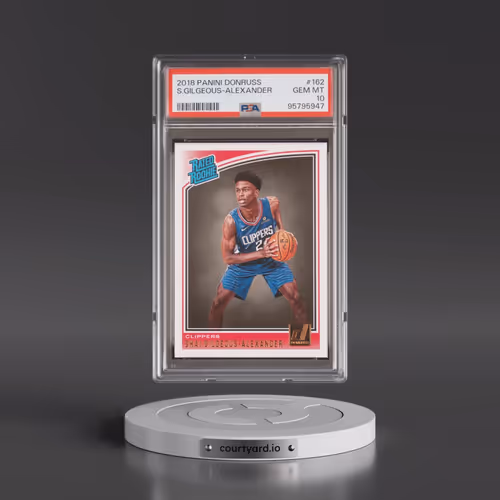2018 Panini Donruss #162 Shai Gilgeous-Alexander (PSA 10 GEM MINT)