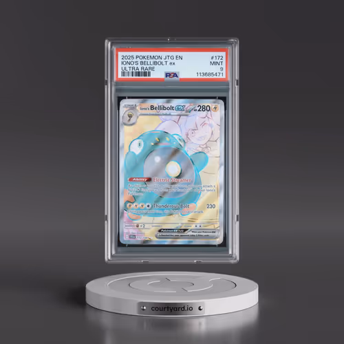 2025 Pokémon Jtg EN-Journey Together #172 Iono's Bellibolt EX Ultra Rare