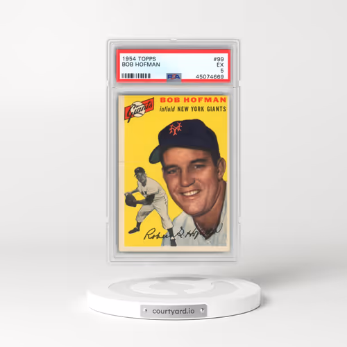 1954 Topps #99 Bob Hofman (PSA 5 EX)