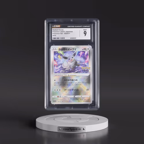 2022 Pokémon GO #055/071 Radiant Eevee - Holo (CGC 9 MINT)