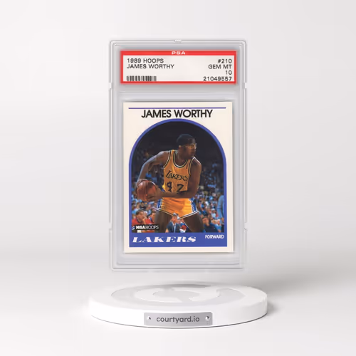 1989 Hoops #210 James Worthy (PSA 10 GEM MINT)